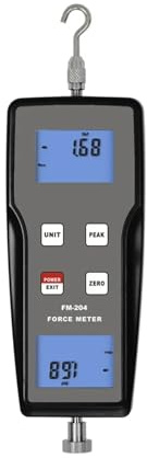 Misuratore di forza digitale push-pull FM-204 Dinamometro da 100K for prove distruttive carico trazione e compressione in laboratorio Alta sensibilità
