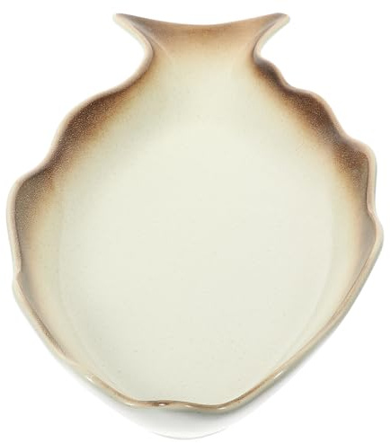 Generico Piatto da Portata in Ceramica Stile Giapponese Forma Pesce, Piatto per Cottura a Vapore e Servizio, Grande Dimensione per Casa, Ristorante e Hotel, Facile da Pulire