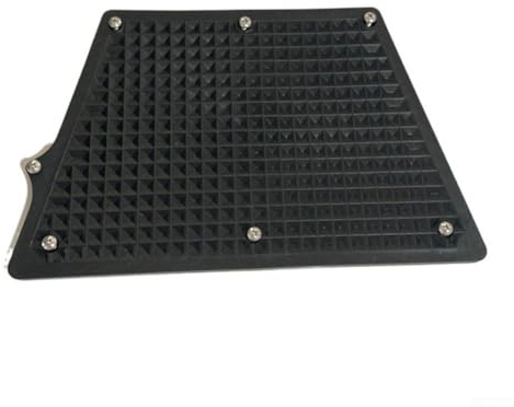 Yuanpgky Außenbordmotorhalterung für Kanu, aufblasbares Boot, Motor, Heckspiegel, 320 x 210 mm, robuste Kunststoff-Montageplatte, kompatibel mit Angelbooten (schwarz)