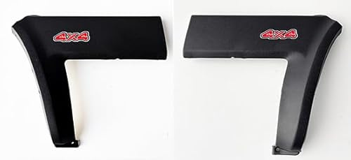 2 MODANATURA LATERALE PARAFANGO Posteriore Destro e Sinistro + Bottoni di Fissaggio scritta 4x4 Specifiche per Panda modello 141 4x4 prodotte dal 1986 al 2003-20110/00-20111/00-14113