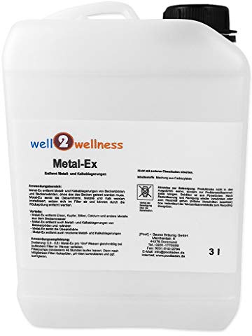 Pool- och poolborttagningsmedel metall – 3,0 l