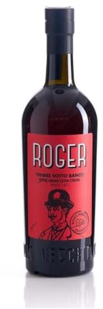 Roger Amaro, 700 ml, Amaro Calabrese con Note Intense di Agrumi, Fiori e Spezie, Ideale a Fine Pasto o in Miscelazione, Botaniche dal Vecchio Magazzino Doganale, Confezione Regalo, 25% Vol.