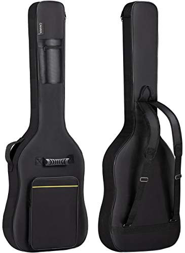CAHAYA Bass Tasche E-Bass Tasche Performance-Tasche Elektrische Bass Gitarrentasche gepolstert Reißfest und Wasserfest CY0222