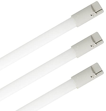 NCC-Licht 3x Leuchtstofflampe Röhre T2 6W/840 275lm neutralweiß 4000K | Leuchtstofflampe aus Glas, sachliches Licht ideal für Wohn- und Arbeitsbereiche