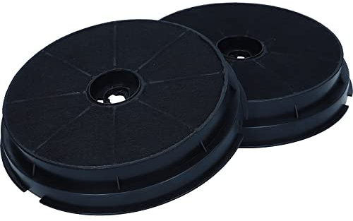 LUTH Premium Profi Parts 2 Stück Kohlefilter kompatibel mit Electrolux 9029793784 E3CFWH 190mmØ für Dunstabzugshaube
