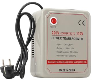 NICCOO Convertisseur Tension 220V 110V Transformateur Abaisseur Convertisseur Tension DAlimentation Pour Soufflet 3000W