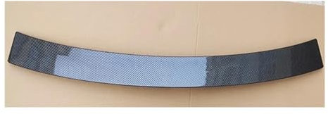 Spoiler Flügel Exterieur Tuning Heckscheibe Dach Spoiler Flügel Für Benz C Klasse W204 C180 C250 C300 C63 Für AMG Limousine 2008-2014 Carbon ABS Heckspoiler(Carbon Printing)