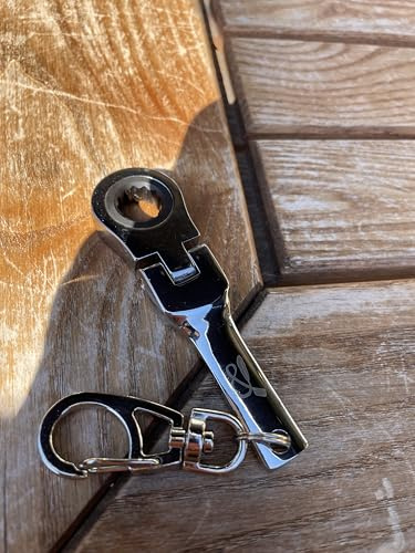 Feather & Square 10mm Rowing Rigging Tool with Keychain