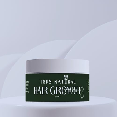 Hair Growth Fertiliser Grease – Herbal Hair Grease for Thinning Hair, Edges & Scalp | Natural Hair Growth Grease with Chebe, Castor Oil & Herbs – 200g