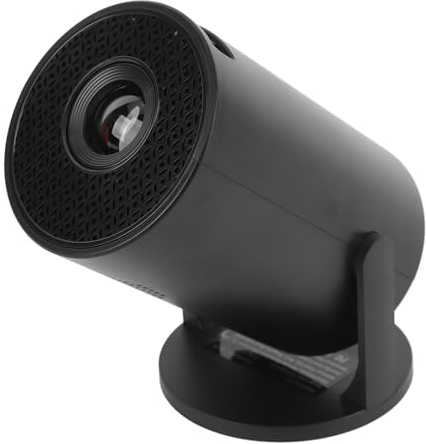 Tragbarer 1080p Projektor, 270° Einstellbarer Winkel, Bluetooth & WLAN, USB &, LED Home Theatre für Laptop, TV Stick, Smartphone