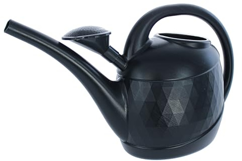 Arrosoir design 10 l – Élégance géométrique pour jardins modernes, couleur anthracite, fabriqué en UE