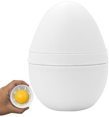Buerfu Eigelb Trenner | Dotter Eiweiß Separator - Lebensmittelechter Sieb Filter Küchenhelfer Zum Backen Kochen Haushalt Backen