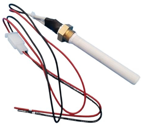 FNWXGMFZ Encendedor cerámico de Rosca de 3/8 Pulgadas, 220 V, 300 W, Tubo Calefactor cerámico, Chispa for Estufa de pellets, diámetro Exterior de 11,5 x Largo de 100 mm, Encendedor de Horno.