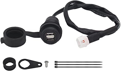 Cargador doble USB para montaje de motocicleta, adaptador de enchufe para MT-09 SP-MT07 XSR700