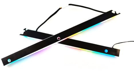 Limtula Pad luminoso espandibile per schede madri E con modalità di sincronizzazione musicale e adattatore ARGB a doppio controllo