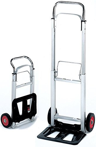 CARRELLO PIEGHEVOLE in acciaio E ALLUMINIO 90KG MAURER