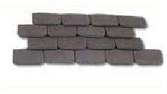 Outletdelocio Aedes 2211. Piezas de Ceramica para Hacer tejados en construcciones de Miniatura. Color Negro. Bolsa de 300 Unidades