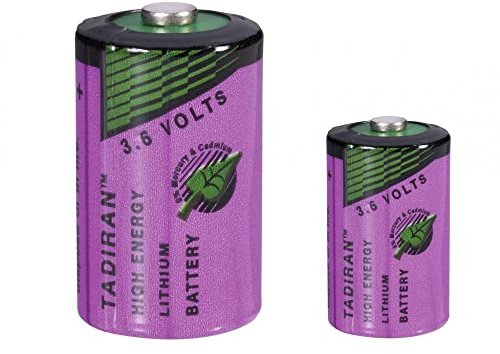 Tadiran SL-750 / 1/2 AA lithium battery 3.6V - 2 Pieces