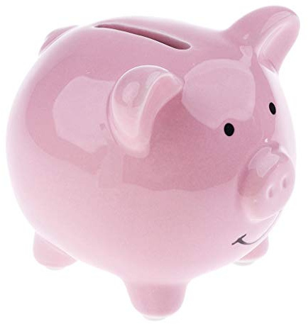 Inzopo Tirelire Mignon Dessin Animé Penny Boîte Forme de Cochon en Céramique - Petit-Rose Petitrose