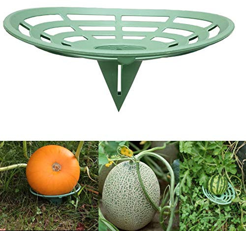 Jashem 10 Packungen Melonenwiege Kürbis Ständer Erntekorb Garten Stützpflanze Rankgitter für Melone Melone Kürbis Wassermelone