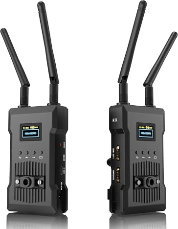 JM300PRO Wireless Video Transmitter and Receiver 200m HD Extender 0.06S Low Latency for Videographer Photographer Filmmaker