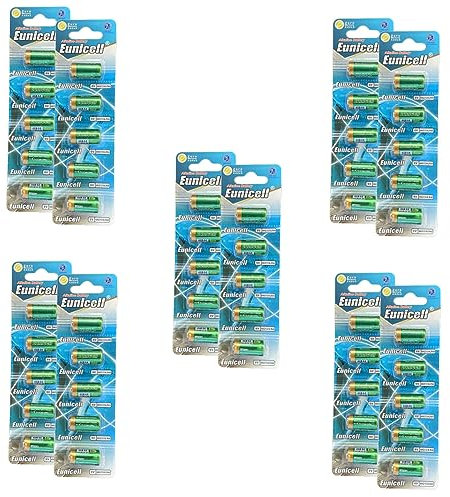Eunicell - 50 x 4LR44/4AG13 6v Alkaline Battery - (4LR44/4AG13) Suitable for use in LED lights, Digital Voice Recorders, Toys, Blood Glucose, Cholesterol Testing, Meters and Toys