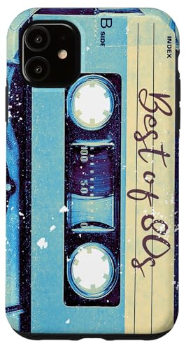 Kassette | Musikkasette | Retro Kassette für 70s & 80s Fans Hülle für iPhone 11
