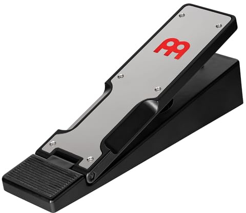 Meinl Percussion Trigger Pedal, Mehrfarbig (MPTP) | Elektronisches Fußpedal, Signalübertrager für Soundmodule, 6,3 mm Klinke, ABS Kunststoff und Stahl