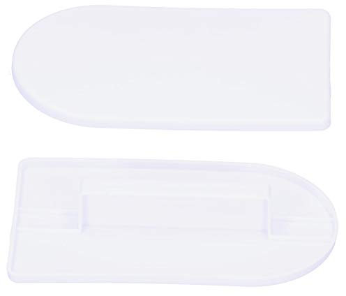 Cake Smoother, 2Pcs Cake Icing Smoother Tool Cake Decorating Icing Smoother Reusable Fondant Smoother Plastic Sugarcraft Cake Smoother Polisher for Baking