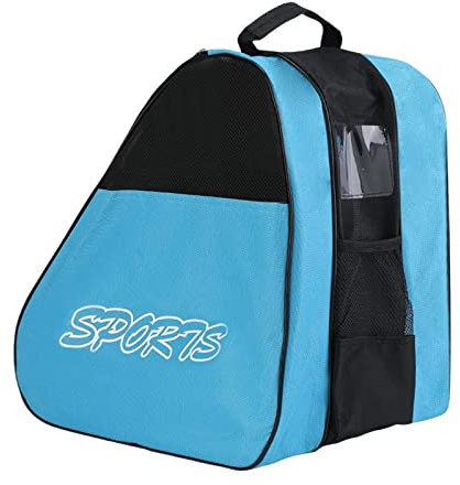 Pegciuho Robuste Tasche für Schlittschuhe, Rollschuhtasche, Verstellbarer Schultergurt, Aufbewahrungstasche für Schlittschuhe, Rollschuhtasche