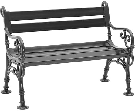 Blome Landhausbank Graphitgrau Linderhof 2-Sitzer