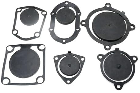1 Stück Benzinmotor selbstansaugende Wasserpumpe 2/3/4 Zoll Einwegventil Schallwand Einlassdichtung Rückschlagventil Dichtung(C)