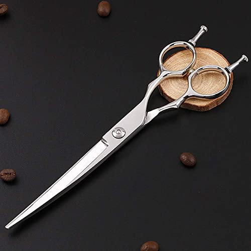 asdchZen Friseurschere, Friseurschere 6,0 Zoll, Professionelle Friseurschere Mit Scharfer Friseurschere, Leichte Effilierschere Zum Haareschneiden, Salon, Friseur O