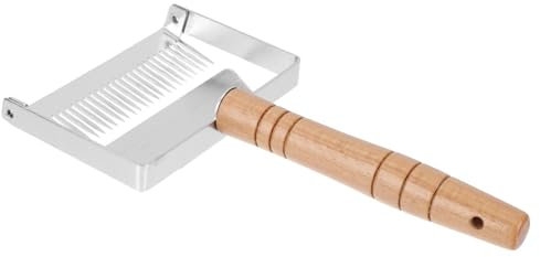 YARNOW Edelstahl Honigentschärfer Mit Scharfem Wachsabschneider Imkerei Werkzeug Für Große Bienenzucht Stabile Griffe Leichtes Multifunktionales Honigsammelwerkzeug Für Imker