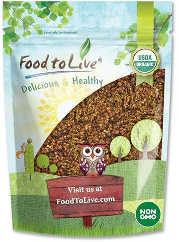 Food to Live Organic Salad Mix of Sprouting Seeds, 8 Ounces — Non-GMO Broccoli, Radish, Clover, Alfalfa. Rich Germination Rate, Non-Irradiated, Kosher, Vegan Superfood, Bulk, Rich in Sulforaphane