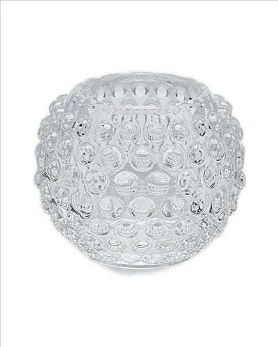 Edg - Enzo De Gasperi P/Candela Sfera C/Bolle VTR Trasp H6cm D8cm