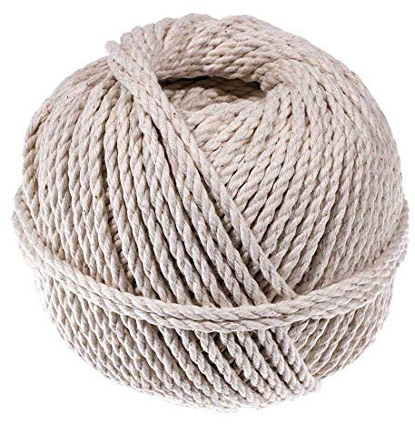 Cable de 3 hebras de algodón - línea Mason, línea de tiza, cuerda de seine - sujeta los nudos de forma segura