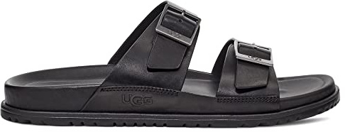 UGG Wainscott Buckle Slide 1119530-BLLE, Mens slides, black, 42 EU