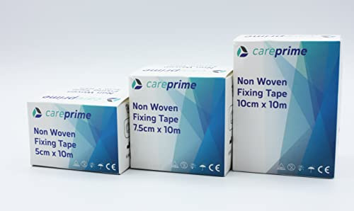 Cinta de fijación médica transpirable Cinta adhesiva Vendaje médico para heridas 10 m (10cm x 10m)