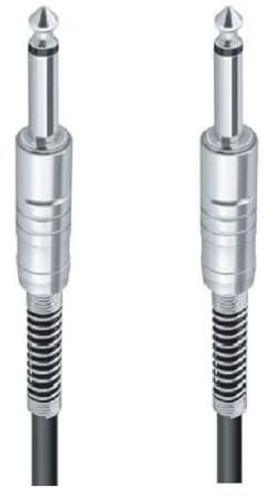 OISE ART STORE Trade Shop - Cavo Collegamento 2 Jack da 6.5mm Mono 20mt Cavo Microfono Audio Stereo Jjack-05
