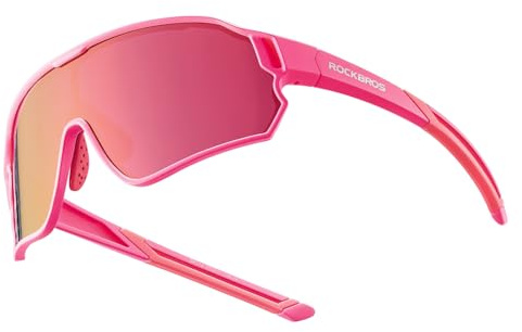 ROCKBROS Gafas Ciclismo para Niños, Gafas de Sol Polarizadas Montura TR90 Protección UV400 para MTB Running Deportes al Aire Libre