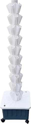Hydroponics Growing System Hydroponics Tower, Hydroponic Growing System, Aeroponics Grow Kit Aquaponics Planting System, forFruits and Vegetables with Hydrating Pump/1pc**1