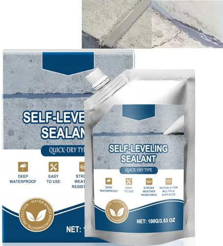 100G Heavy-Duty Concrete Crack Repair Adhesive,Cement Filler & Brick Repair Filler,Quick-Drying Concrete Sealers,Waterproof Construction Adhesive for Outdoor Concr/ete Repa/ir& Crack Sealing