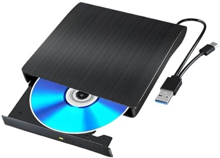 Extern Blu-ray-enhet For Bärbar Dator, CD-DVD-spelare, Brännare, Läsare, Kompatibel Rensa Uppspelningsprocess