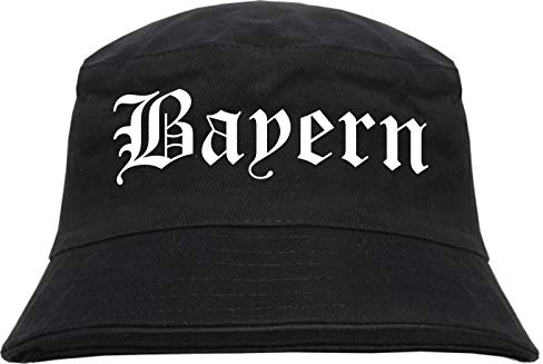 HB_Druck Bayern Fischerhut mit Wappen - Bucket Hat