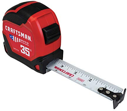 CRAFTSMAN Tape Measure 35-Foot (CMHT37535S)