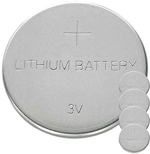 CABLEPELADO Pila de Boton | 2016 | Pila CR2016 | Pila de Litio | Voltaje de la Pila: 3 V | Capacidad de batería: 90 mAh | 5 Unidades