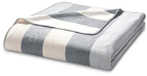 Biederlack Plaid Wohndecke | Interlocked - 150 x 200