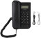 KX-T076 Corded Telephone for Seniors Loud Phones for Hard of Hearing with Call Number Digital/Time Check, Fast up/Down Check and Redial & FSK and DTMF Dual System(black)