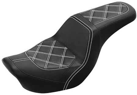 TCMT Rider Driver & Passenger Seat Fit For Harley Dyna Street Bob Wide Glide 2006-2017 Fat Bob 2008-2017 Switchback 2012-2016